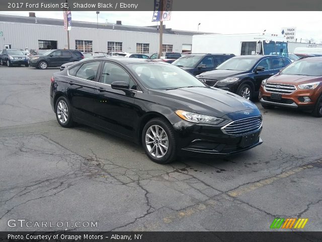 2017 Ford Fusion SE in Shadow Black