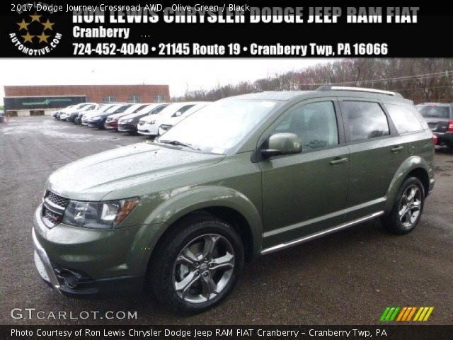 2017 Dodge Journey Crossroad AWD in Olive Green