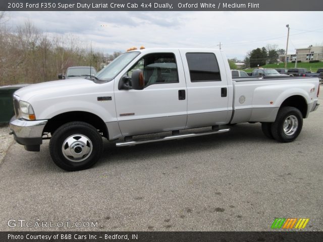2003 Ford F350 Super Duty Lariat Crew Cab 4x4 Dually in Oxford White
