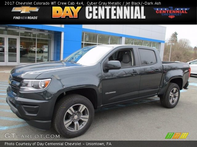 2017 Chevrolet Colorado WT Crew Cab 4x4 in Cyber Gray Metallic