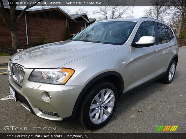 2014 BMW X3 xDrive28i in Mineral Silver Metallic