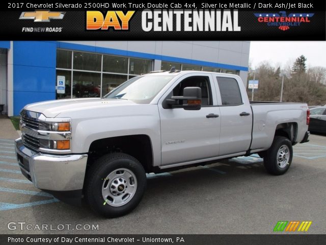 2017 Chevrolet Silverado 2500HD Work Truck Double Cab 4x4 in Silver Ice Metallic
