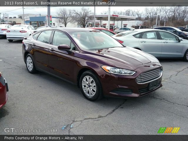 2013 Ford Fusion S in Bordeaux Reserve Red Metallic