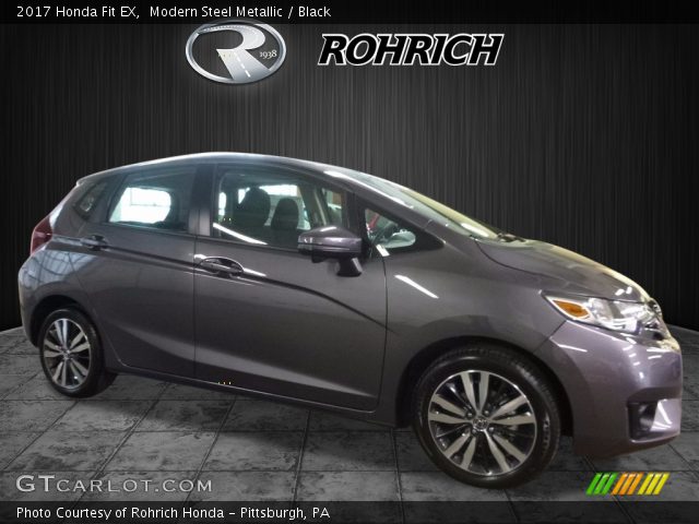 2017 Honda Fit EX in Modern Steel Metallic