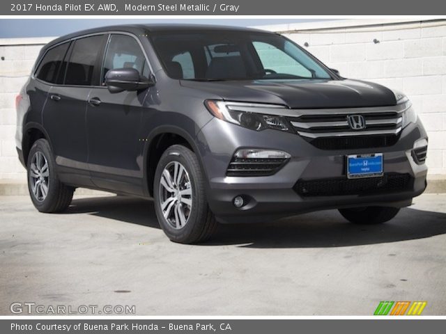 2017 Honda Pilot EX AWD in Modern Steel Metallic
