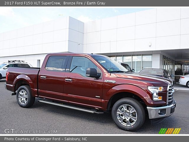 2017 Ford F150 XLT SuperCrew in Bronze Fire