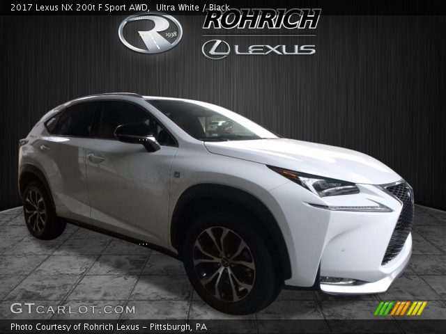 2017 Lexus NX 200t F Sport AWD in Ultra White