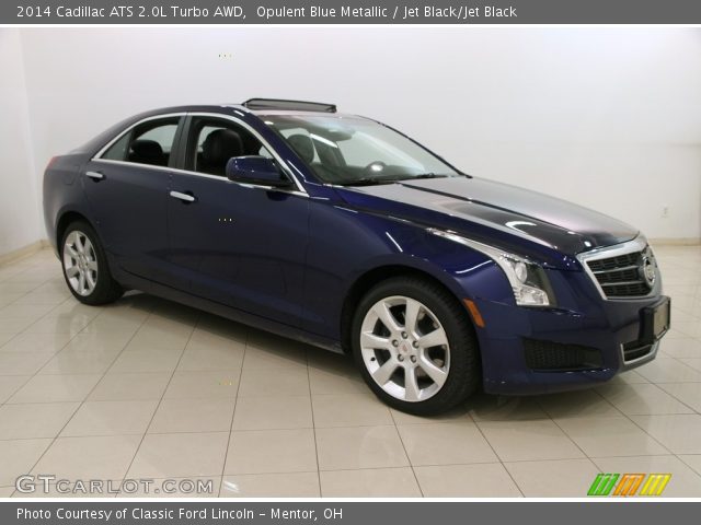 2014 Cadillac ATS 2.0L Turbo AWD in Opulent Blue Metallic