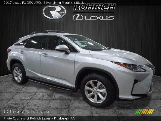 2017 Lexus RX 350 AWD in Silver Lining Metallic