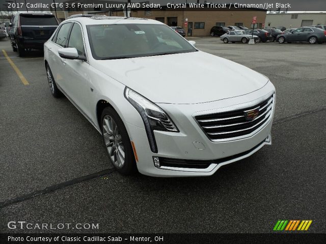 2017 Cadillac CT6 3.6 Premium Luxury AWD Sedan in Crystal White Tricoat