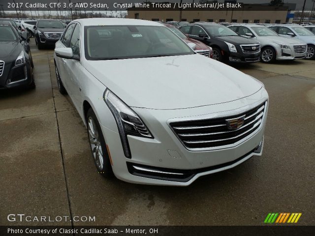 2017 Cadillac CT6 3.6 AWD Sedan in Crystal White Tricoat