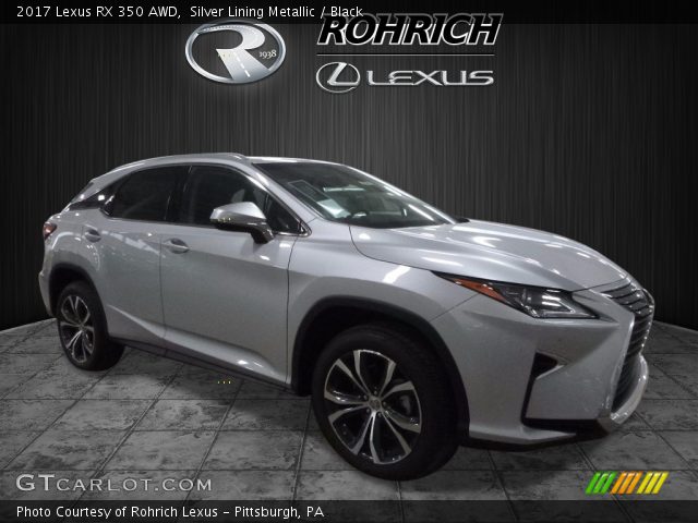 2017 Lexus RX 350 AWD in Silver Lining Metallic