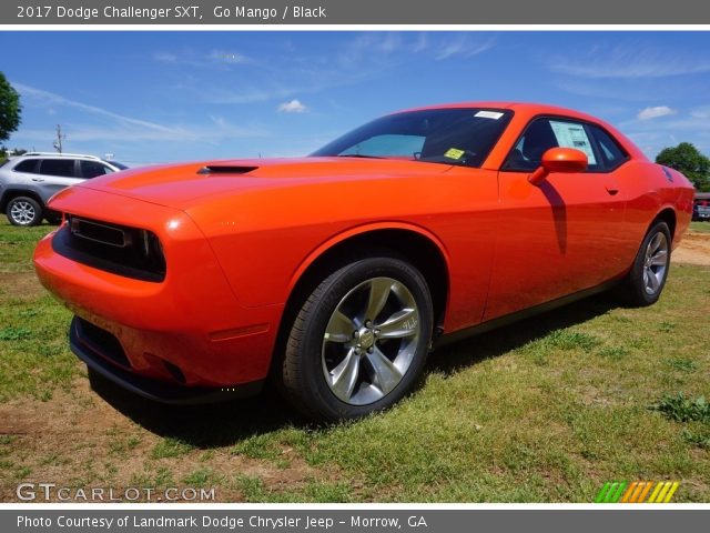 2017 Dodge Challenger SXT in Go Mango