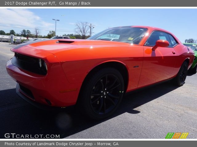 2017 Dodge Challenger R/T in Go Mango