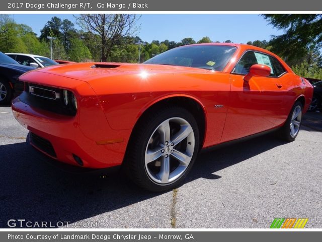 2017 Dodge Challenger R/T in Go Mango