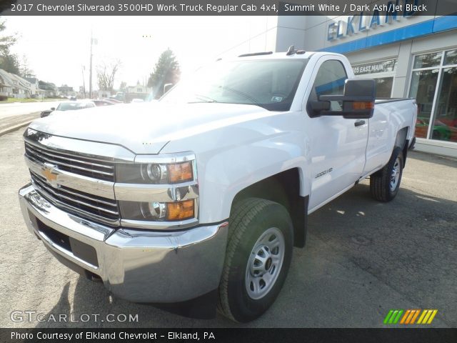 2017 Chevrolet Silverado 3500HD Work Truck Regular Cab 4x4 in Summit White