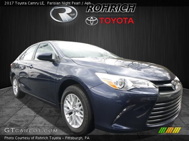 2017 Toyota Camry LE in Parisian Night Pearl