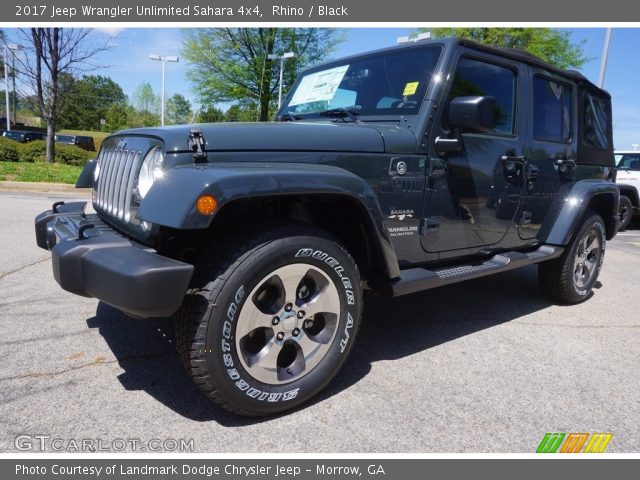 2017 Jeep Wrangler Unlimited Sahara 4x4 in Rhino