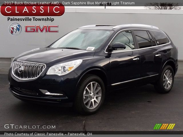 2017 Buick Enclave Leather AWD in Dark Sapphire Blue Metallic