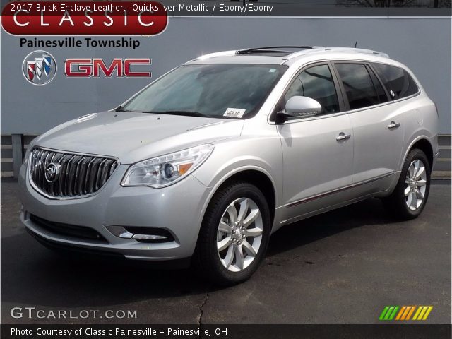 2017 Buick Enclave Leather in Quicksilver Metallic