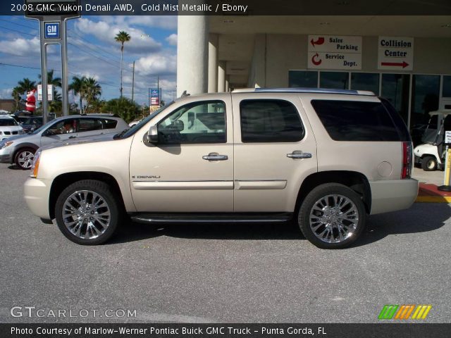 2008 GMC Yukon Denali AWD in Gold Mist Metallic