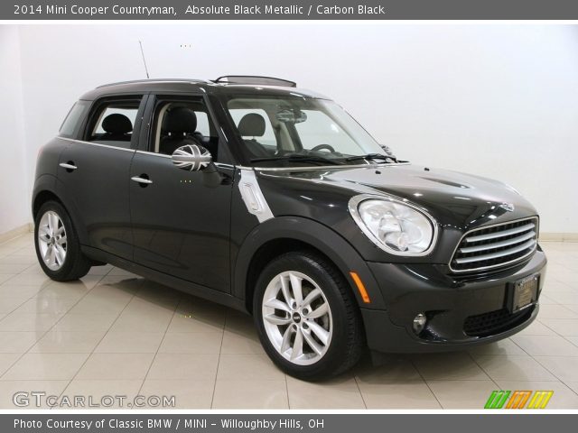 2014 Mini Cooper Countryman in Absolute Black Metallic