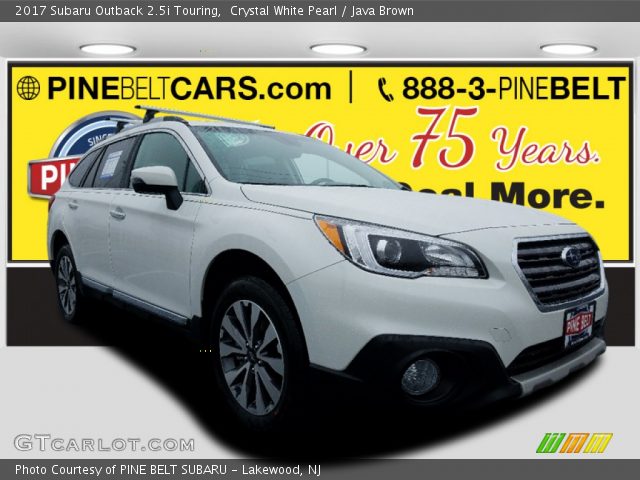 2017 Subaru Outback 2.5i Touring in Crystal White Pearl