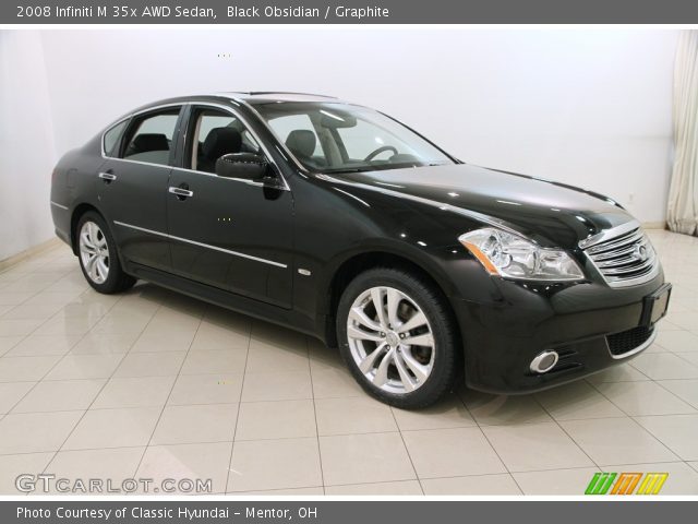 2008 Infiniti M 35x AWD Sedan in Black Obsidian