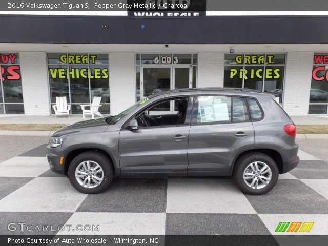 2016 Volkswagen Tiguan S in Pepper Gray Metallic