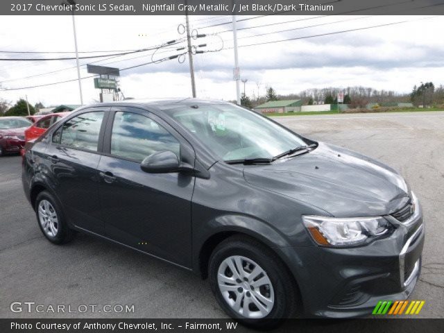 2017 Chevrolet Sonic LS Sedan in Nightfall Gray Metallic