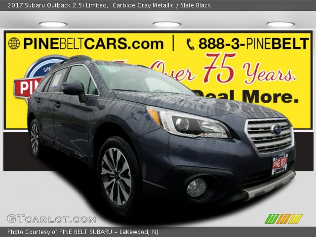 2017 Subaru Outback 2.5i Limited in Carbide Gray Metallic