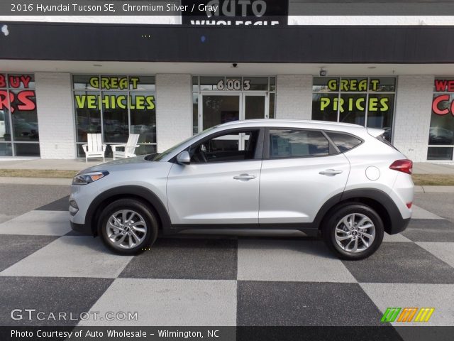 2016 Hyundai Tucson SE in Chromium Silver