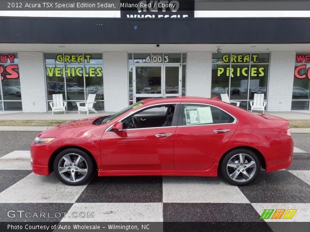 2012 Acura TSX Special Edition Sedan in Milano Red