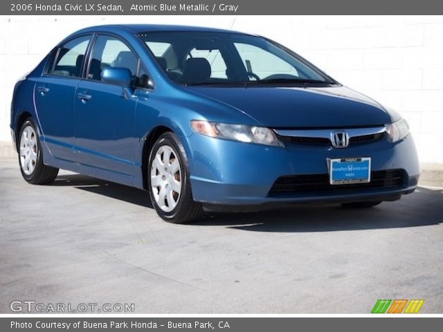 2006 Honda Civic LX Sedan in Atomic Blue Metallic