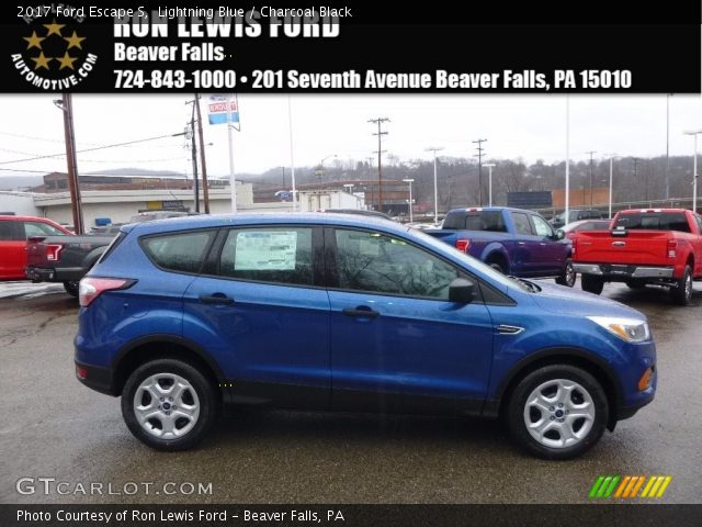 2017 Ford Escape S in Lightning Blue