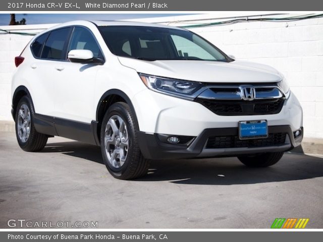 2017 Honda CR-V EX-L in White Diamond Pearl