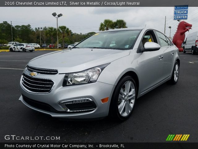2016 Chevrolet Cruze Limited LTZ in Silver Ice Metallic