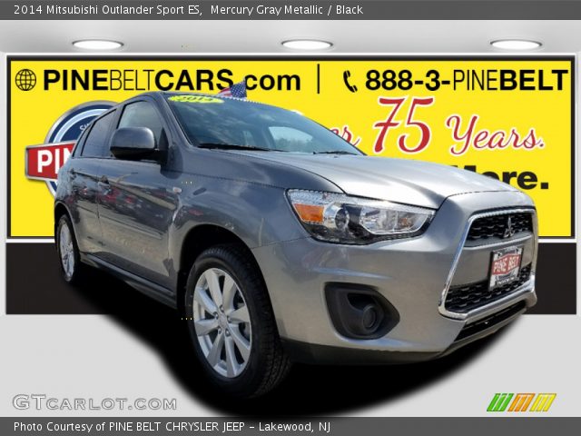 2014 Mitsubishi Outlander Sport ES in Mercury Gray Metallic