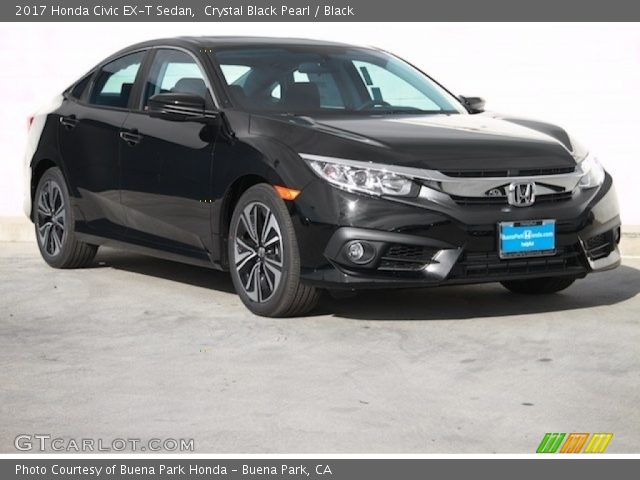 2017 Honda Civic EX-T Sedan in Crystal Black Pearl