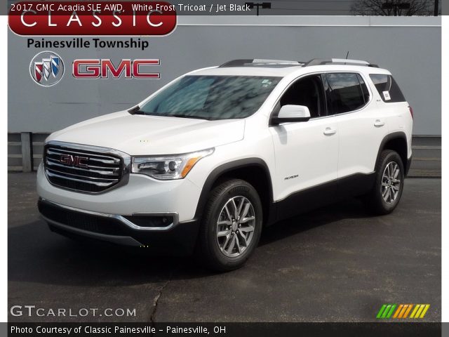 2017 GMC Acadia SLE AWD in White Frost Tricoat