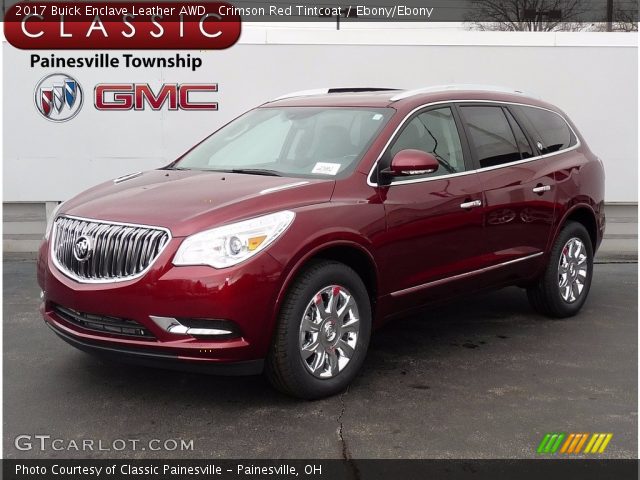 2017 Buick Enclave Leather AWD in Crimson Red Tintcoat