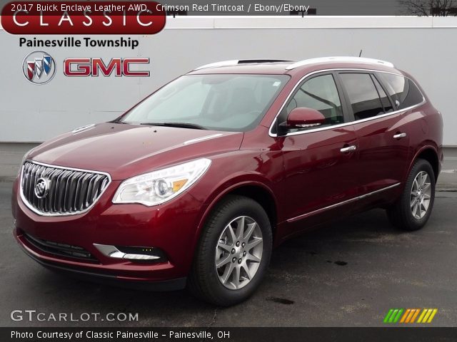 2017 Buick Enclave Leather AWD in Crimson Red Tintcoat