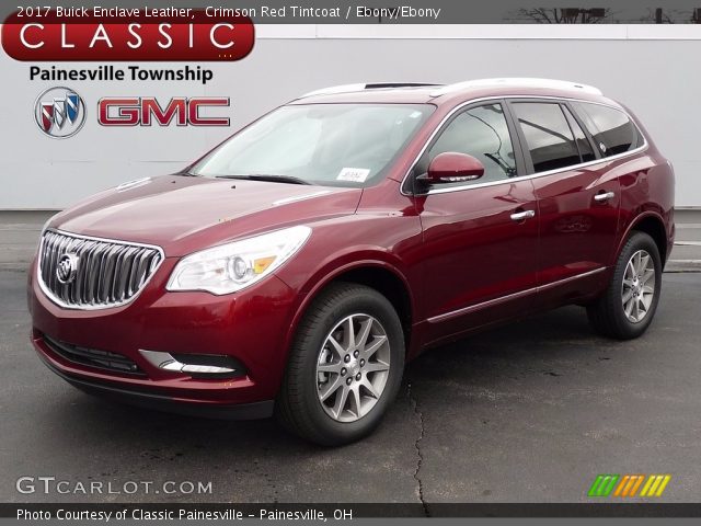 2017 Buick Enclave Leather in Crimson Red Tintcoat