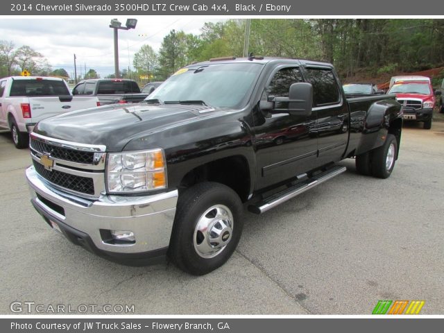 2014 Chevrolet Silverado 3500HD LTZ Crew Cab 4x4 in Black