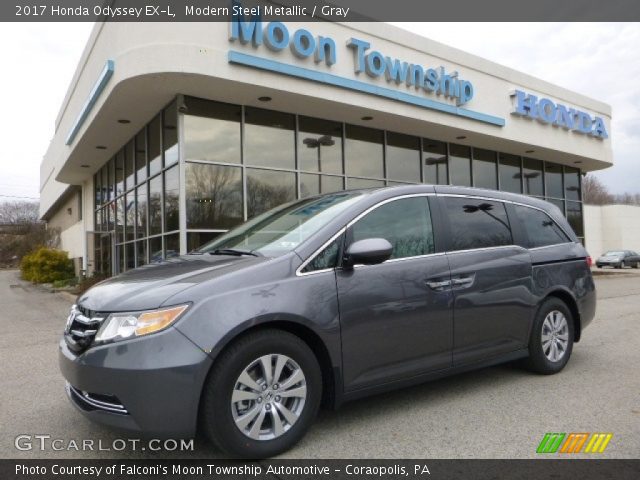 2017 Honda Odyssey EX-L in Modern Steel Metallic