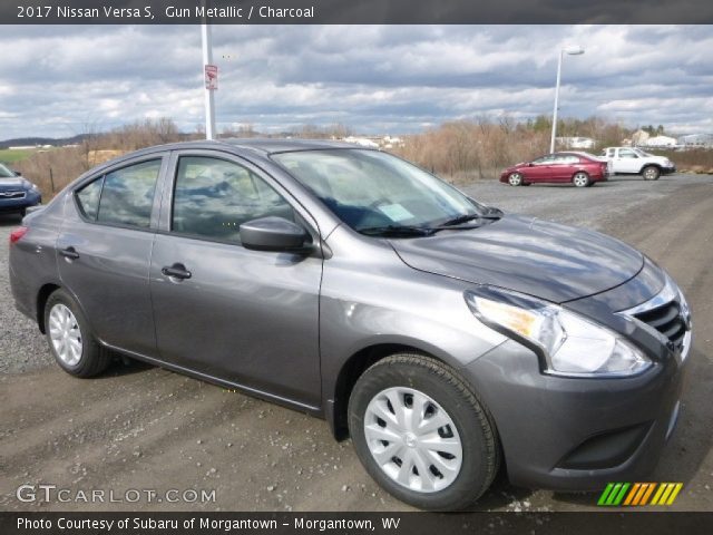 2017 Nissan Versa S in Gun Metallic