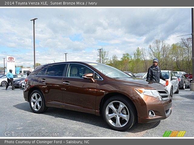 2014 Toyota Venza XLE in Sunset Bronze Mica