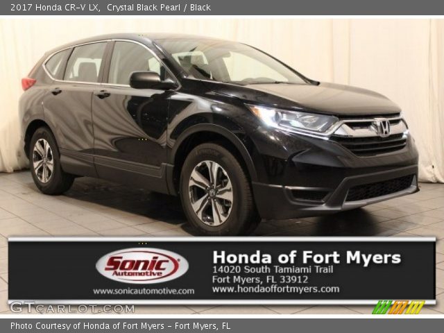 2017 Honda CR-V LX in Crystal Black Pearl