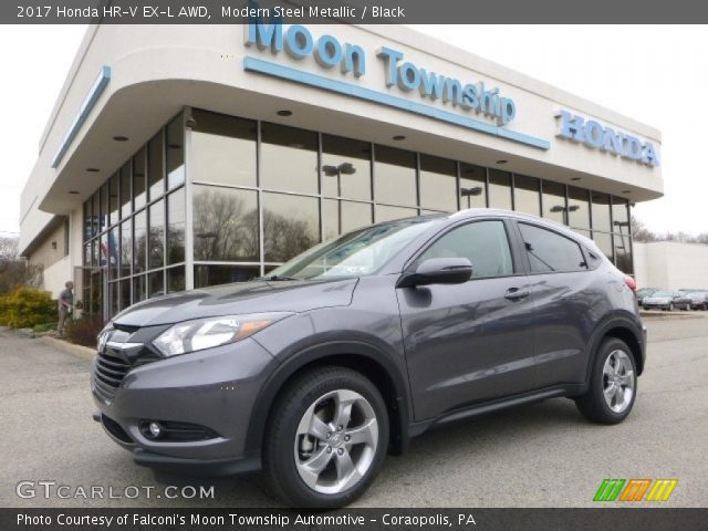 2017 Honda HR-V EX-L AWD in Modern Steel Metallic