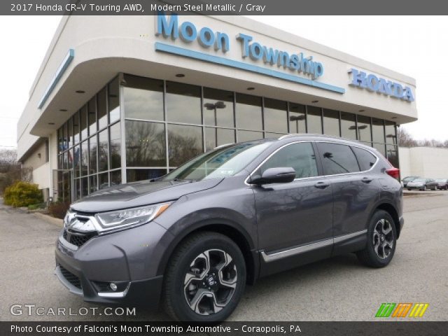 2017 Honda CR-V Touring AWD in Modern Steel Metallic
